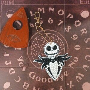 NBC- Jack Skellington Keychain- Handcrafted